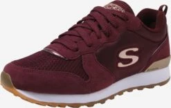 Skechers Running Sneakers Sneakers Laag Goldn Gurl Dames Donkerrood