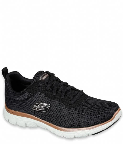Skechers Flex Appeal 4.0 Brilliant V Black Rose Gold 4 Skechers Flex Appeal 4.0 Brilliant V Black Rose Gold - Afbeelding 2