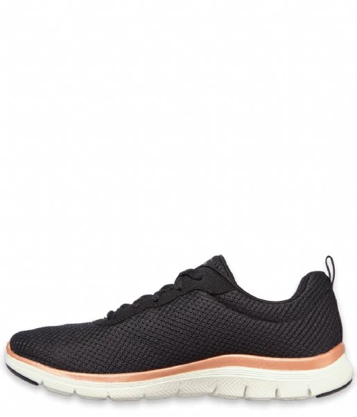 Skechers Flex Appeal 4.0 Brilliant V Black Rose Gold 5 Skechers Flex Appeal 4.0 Brilliant V Black Rose Gold - Afbeelding 3