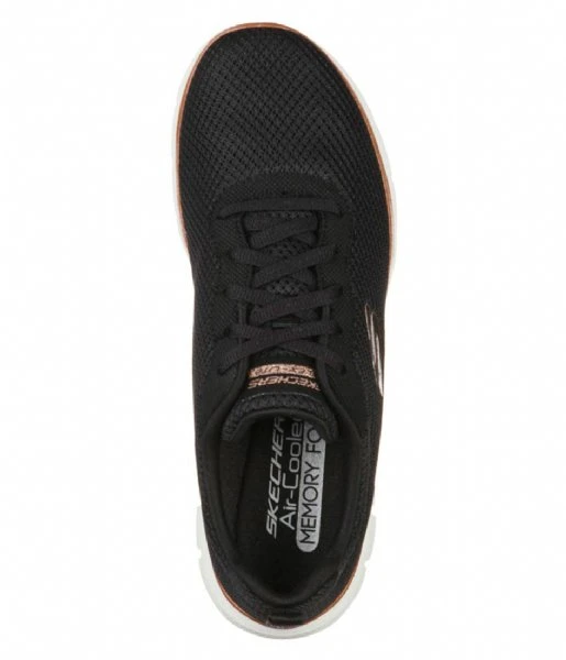 Skechers Flex Appeal 4.0 Brilliant V Black Rose Gold 6 Skechers Flex Appeal 4.0 Brilliant V Black Rose Gold - Afbeelding 4
