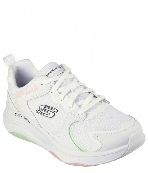 Skechers D'Lux Fitness-Modest Flow White Multi 4 Skechers D'Lux Fitness-Modest Flow White Multi - Afbeelding 2