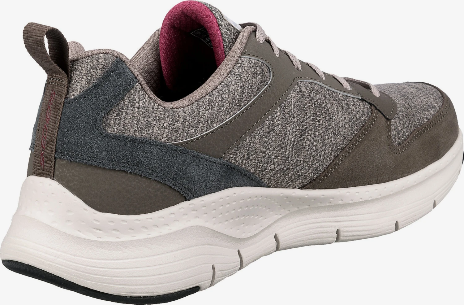 Skechers Running Sneakers Sneakers Laag Heren Taupe / Antraciet 5 Skechers Running Sneakers Sneakers Laag Heren Taupe / Antraciet - Afbeelding 4