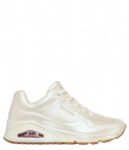 Skechers Uno Pearl Queen White 3 Skechers Uno Pearl Queen White