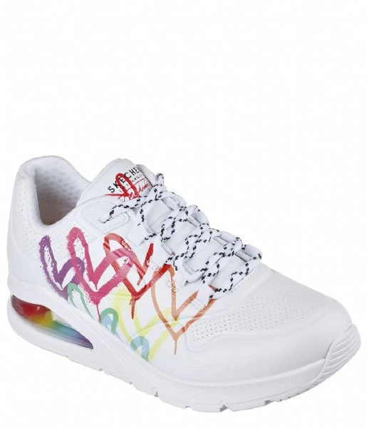 Skechers Uno 2 Floating Love White 4 Skechers Uno 2 Floating Love White - Afbeelding 2