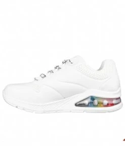 Skechers Uno 2 Floating Love White 9 Skechers Uno 2 Floating Love White -Skechers 155521 WHT 3 600