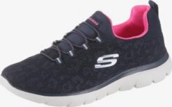 Skechers Casual Sneakers Sneakers Laag Summits Dames Navy / Opaal -Skechers 16e100b1c2742f82c0a775cd1c00f359