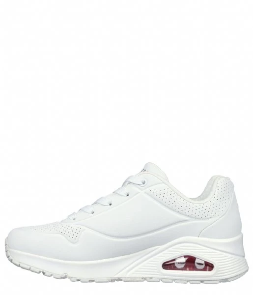 Skechers Uno Dripping In Love White Red 5 Skechers Uno Dripping In Love White Red - Afbeelding 3
