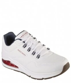 Skechers Uno 2 Air Around You White Navy Red 8 Skechers Uno 2 Air Around You White Navy Red -Skechers 232181 WNVR 2 600