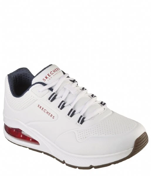 Skechers Uno 2 Air Around You White Navy Red 4 Skechers Uno 2 Air Around You White Navy Red - Afbeelding 2