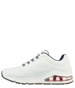 Skechers Uno 2 Air Around You White Navy Red 9 Skechers Uno 2 Air Around You White Navy Red -Skechers 232181 WNVR 3 600