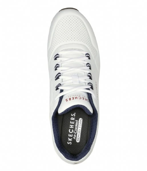 Skechers Uno 2 Air Around You White Navy Red 6 Skechers Uno 2 Air Around You White Navy Red - Afbeelding 4