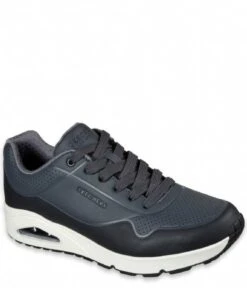 Skechers Uno Timeline Grey Black 8 Skechers Uno Timeline Grey Black -Skechers 232247 grey black 2 600