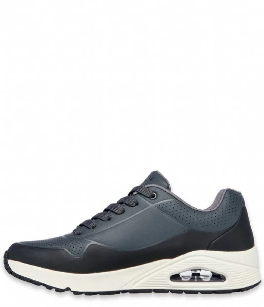 Skechers Uno Timeline Grey Black 5 Skechers Uno Timeline Grey Black - Afbeelding 3