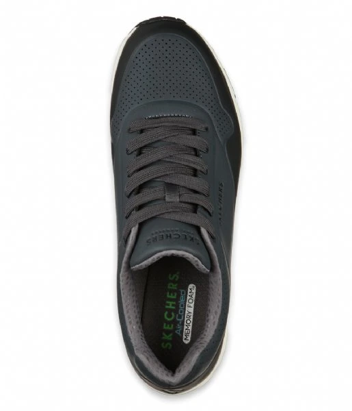 Skechers Uno Timeline Grey Black 6 Skechers Uno Timeline Grey Black - Afbeelding 4