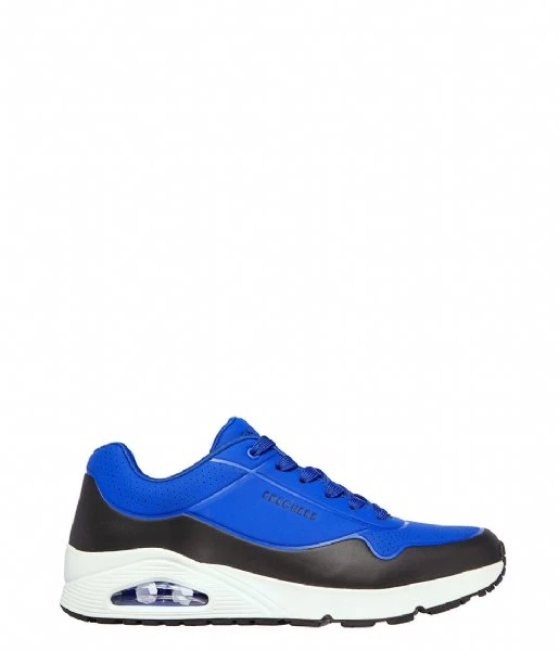 Skechers Uno Blue Black 3 Skechers Uno Blue Black