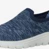 Skechers Slip-on Sneakers Slip-on Dames Donkerblauw -Skechers 2e18a5117a36dda1d2f15326139097da