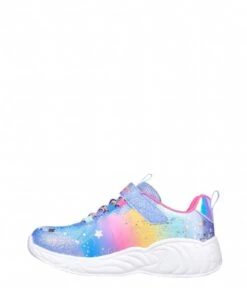 Skechers S Lights-Unicorn Dreams Blue Multi -Skechers 302311L BLMT 3 600