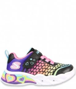 Skechers Sweetheart Lights Lovely Colo Black Multi