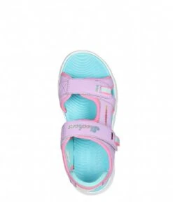 Skechers Flex Splash Girls Light Violet Turquoise -Skechers 302984L LVTQ 4 600