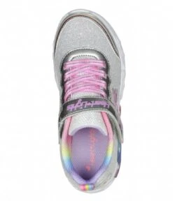 Skechers Infinite Heart Lights Love Silver Multi S -Skechers 303751L MLT 4 600