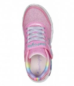Skechers Infinite Heart Lights Love Pink Multi 9 Skechers Infinite Heart Lights Love Pink Multi -Skechers 303751L PKMT 4 600