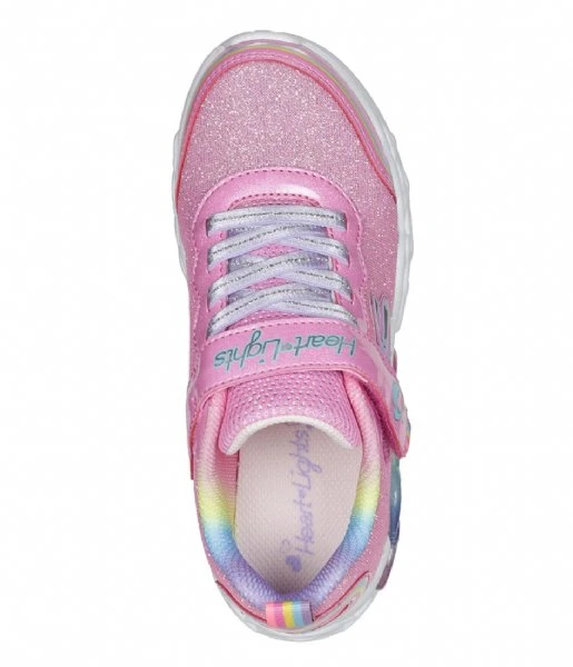 Skechers Infinite Heart Lights Love Pink Multi 5 Skechers Infinite Heart Lights Love Pink Multi - Afbeelding 4