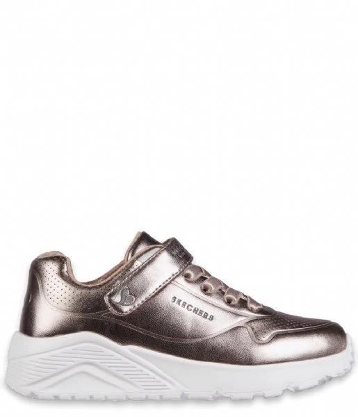 Skechers Uno Lite Chrome Steps Pewter 3 Skechers Uno Lite Chrome Steps Pewter