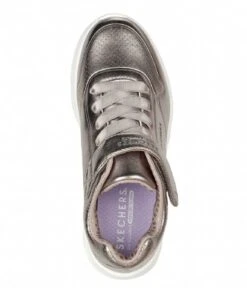 Skechers Uno Lite Chrome Steps Pewter 10 Skechers Uno Lite Chrome Steps Pewter -Skechers 310453L pewter 4 600