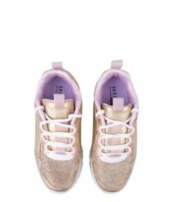 Skechers Uno Lite Metallic Pops Gold Multi -Skechers 310483L GDMT 4 600