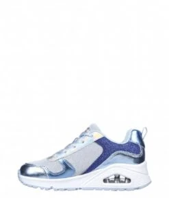 Skechers Uno-Metallic Remix Light Blue Multi 7 Skechers Uno-Metallic Remix Light Blue Multi -Skechers 310513L lbmt 2 600
