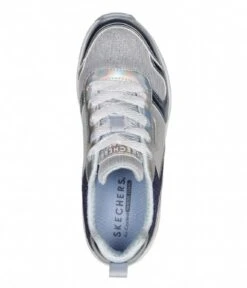 Skechers Uno-Metallic Remix Light Blue Multi 8 Skechers Uno-Metallic Remix Light Blue Multi -Skechers 310513L lbmt 3 600