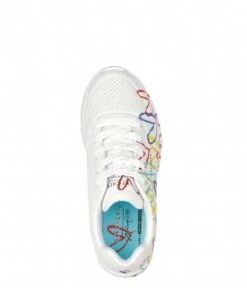 Skechers Uno Lite Spread The Love White Multi -Skechers 314064 WMLT 4 600
