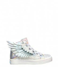 Skechers Twi-Lites 2.0 Unicorn Wings Silver Pink