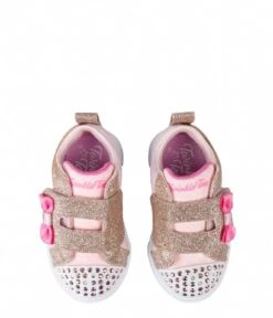Skechers Twinkle Sparks-Heather Charme Light Pink Rose Gold -Skechers 314788N lprg 4 600