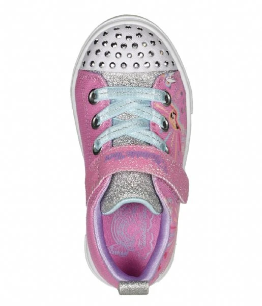 Skechers Twinkle Sparks -Unicorn Sunsh Pink Multi 6 Skechers Twinkle Sparks -Unicorn Sunsh Pink Multi - Afbeelding 4