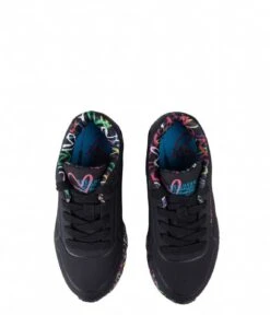Skechers Uno Lite Lovey Luv Black Multi -Skechers 314976L bkmt 4 600