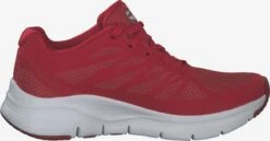 Skechers Casual Sneakers Sneakers Laag Dames Rood -Skechers 3460d7e7d2f65278207c7e534b382adc