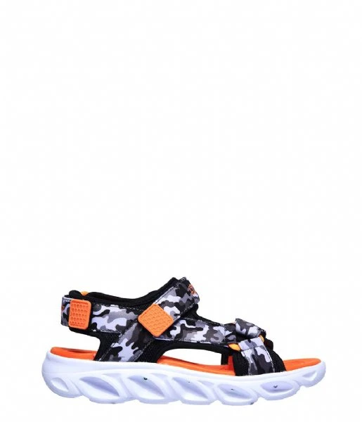 Skechers Hypno Splash Sun Breaks Black Grey Orange 3 Skechers Hypno Splash Sun Breaks Black Grey Orange