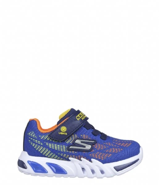 Skechers Flex-Glow Elite-Vorlo Royal Orange 3 Skechers Flex-Glow Elite-Vorlo Royal Orange