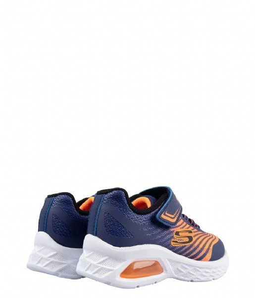 Skechers Microspec Max Ii Navy Orange 4 Skechers Microspec Max Ii Navy Orange - Afbeelding 2