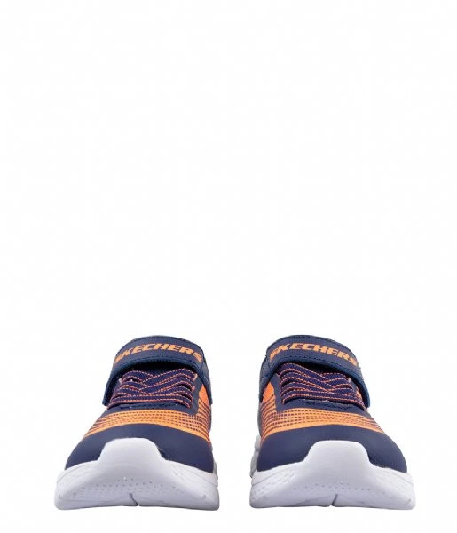 Skechers Microspec Max Ii Navy Orange 5 Skechers Microspec Max Ii Navy Orange - Afbeelding 3