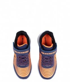Skechers Microspec Max Ii Navy Orange 9 Skechers Microspec Max Ii Navy Orange -Skechers 403930L NVOR 4 600