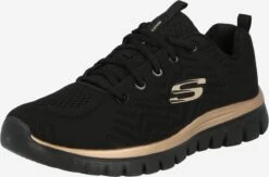 Skechers Running Sneakers Sneakers Laag Graceful Get Connected Dames Zwart