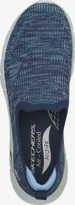 Skechers Slip-on Sneakers Slip-on Dames Donkerblauw -Skechers 51fdb2f6d5a7e2eb4346266ceee95d1b