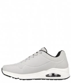 Skechers Uno Stand On Air Light Grey Black -Skechers 52458 lgbk 3 600