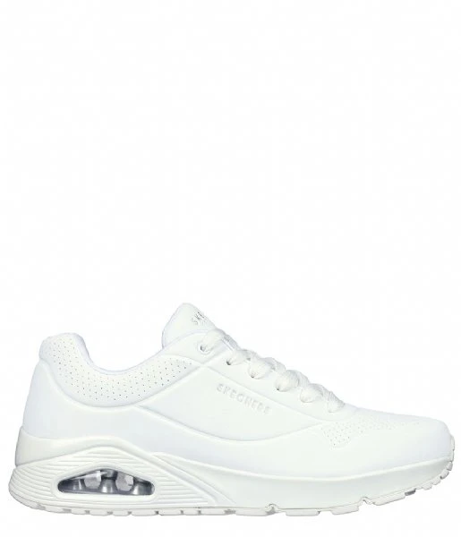 Skechers Uno-Stand On Air White 3 Skechers Uno-Stand On Air White