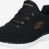 Skechers Casual Sneakers Sneakers Laag Summits Dames Zwart -Skechers 524f9c36af3f6c469d301f734016e498