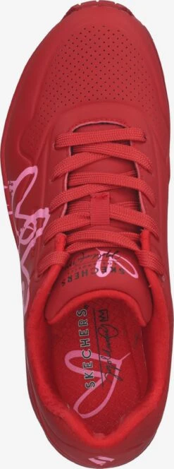 Skechers Running Sneakers Sneakers Laag Dames Rood -Skechers 5645d04baecb0e8edabe22e85eb9db9c