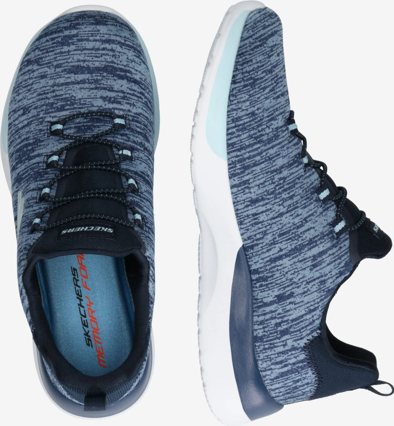 Skechers Running Sneakers Sneakers Laag Dynamight Break-Through Dames Nachtblauw / Blauw Gemêleerd 4 Skechers Running Sneakers Sneakers Laag Dynamight Break-Through Dames Nachtblauw / Blauw Gemêleerd - Afbeelding 2