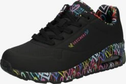 Skechers Fashion Sneakers Sneakers Laag Loving Love Dames Zwart
